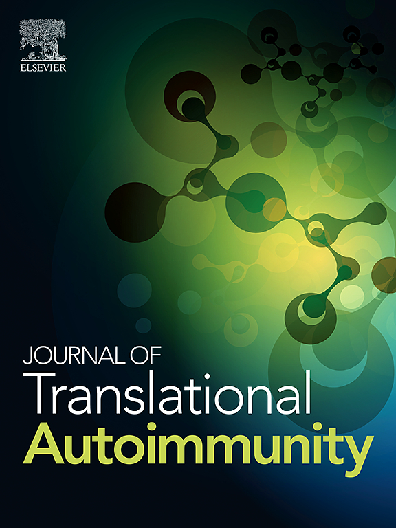 Go to journal home page - Journal of Translational Autoimmunity